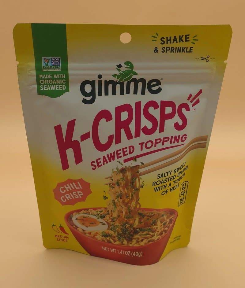 Gimme Seaweed K-CRISPS Seaweed Topping - Chili Crisp