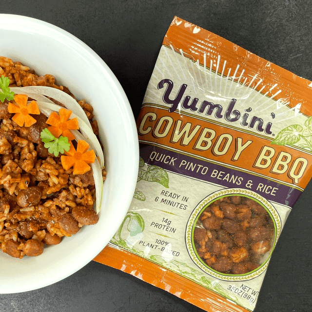 Yumbini Cowboy BBQ Quick Pinto Beans and Rice