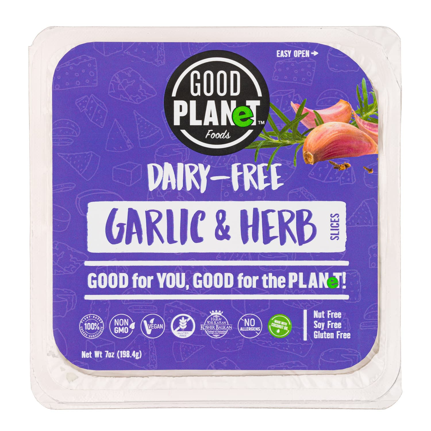 Good Planet Foods Garlic & Herb Slices