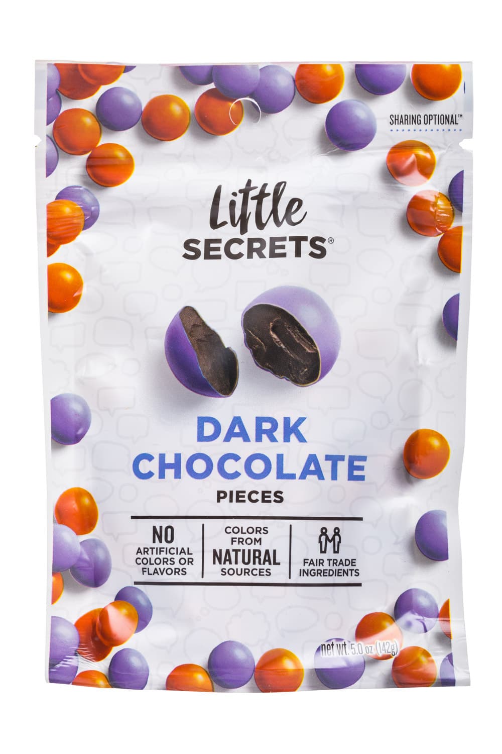 Little Secrets Dark Chocolate Pieces 5oz