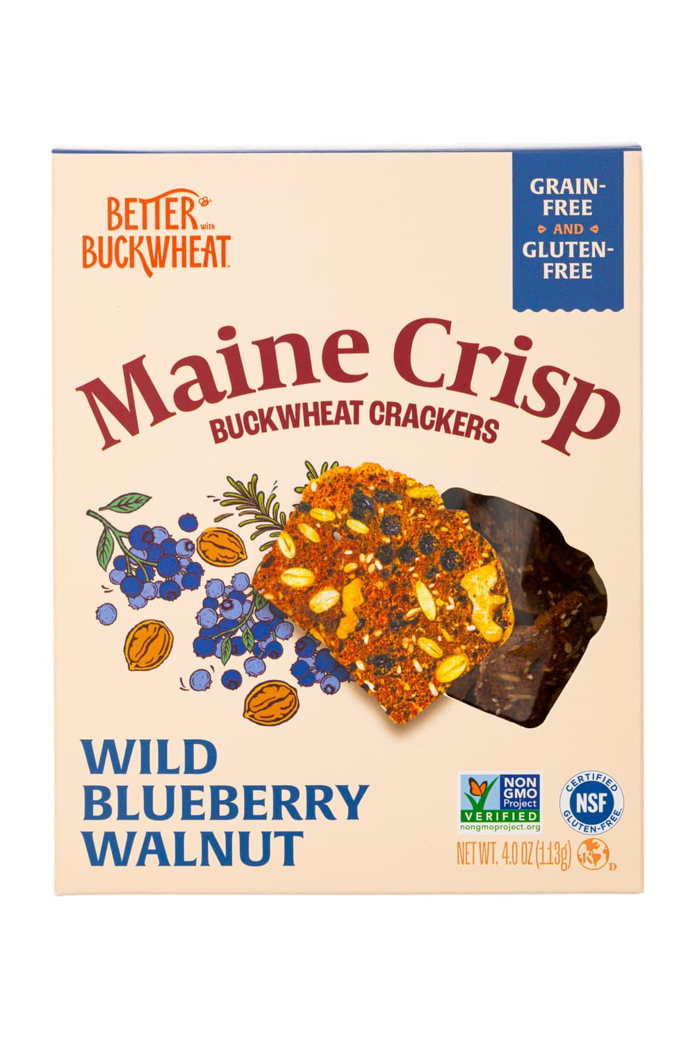 Better with Buckwheat Wild Blueberry Walnut
