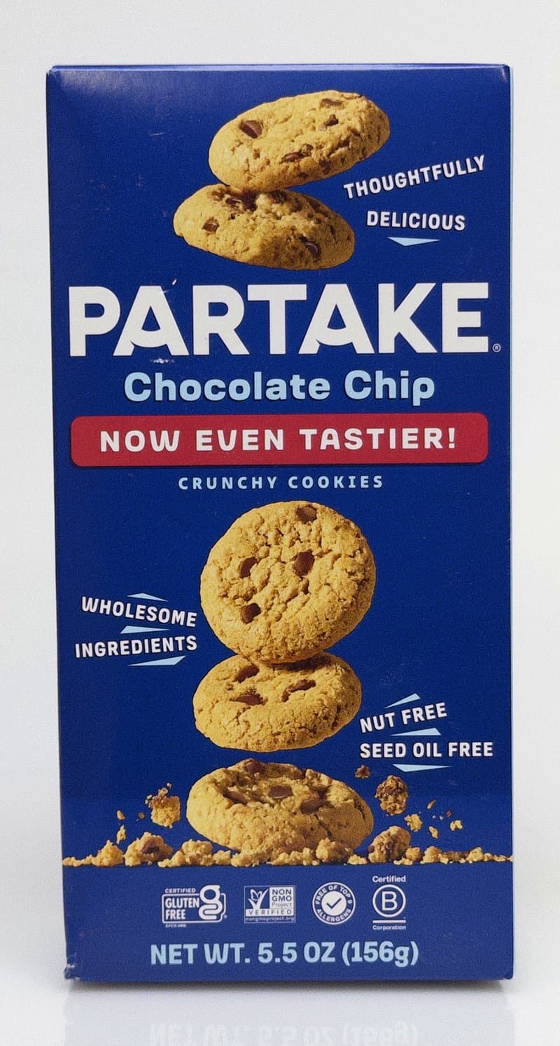 Partake Chocolate Chip Crunchy Cookies