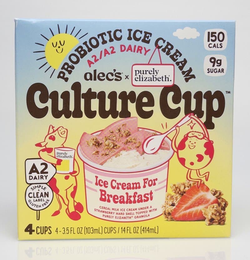 Alec's Ice Cream Culture Cup Ice Cream For Breakfast