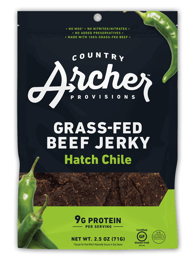 Country Archer Provisions Hatch Chile Beef Jerky