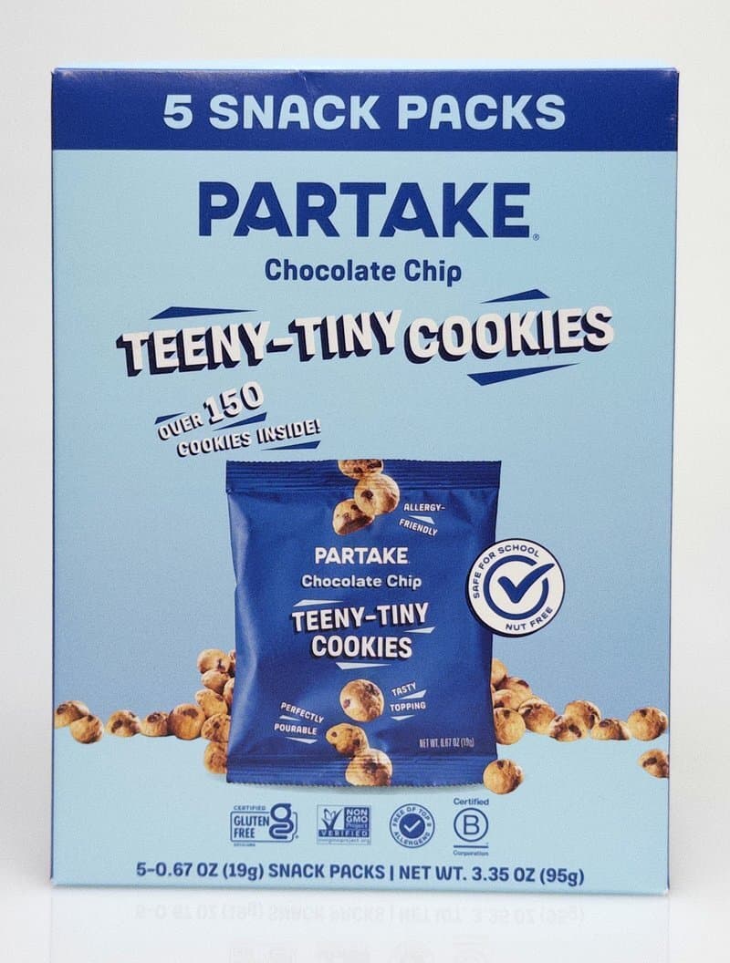 Partake Chocolate Chip Teeny-Tiny Cookies