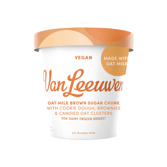 Van Leeuwen Ice Cream Oat Milk Brown Sugar Chunk