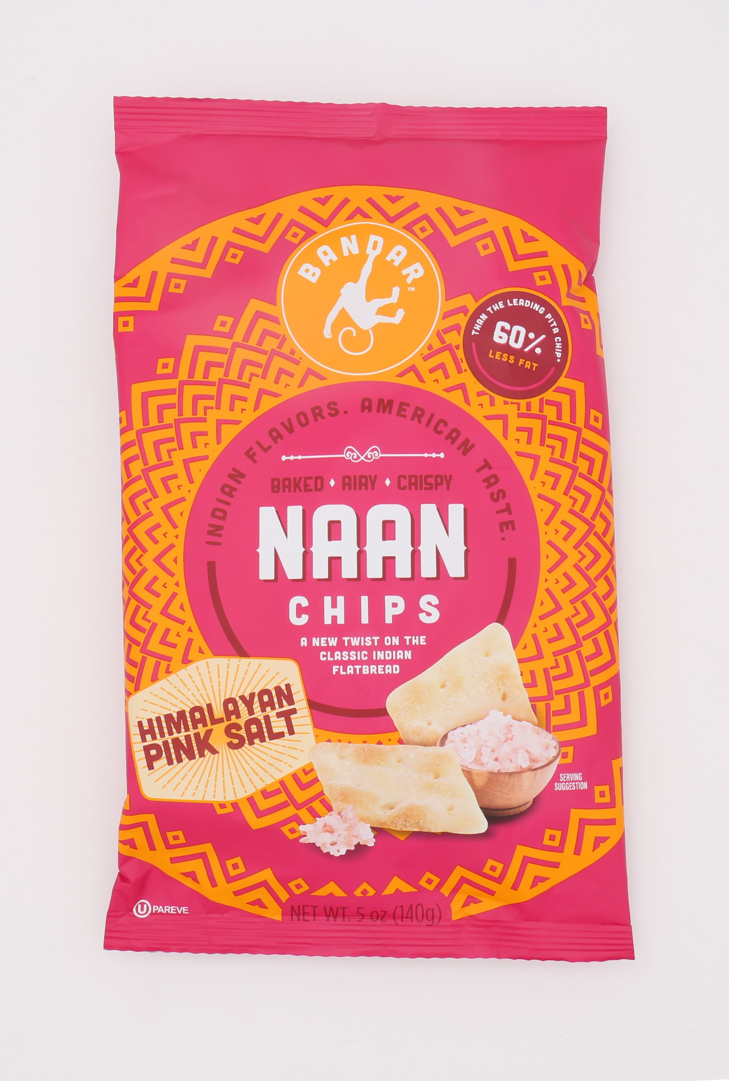Bandar Naan Chips - Himalayan Pink Salt