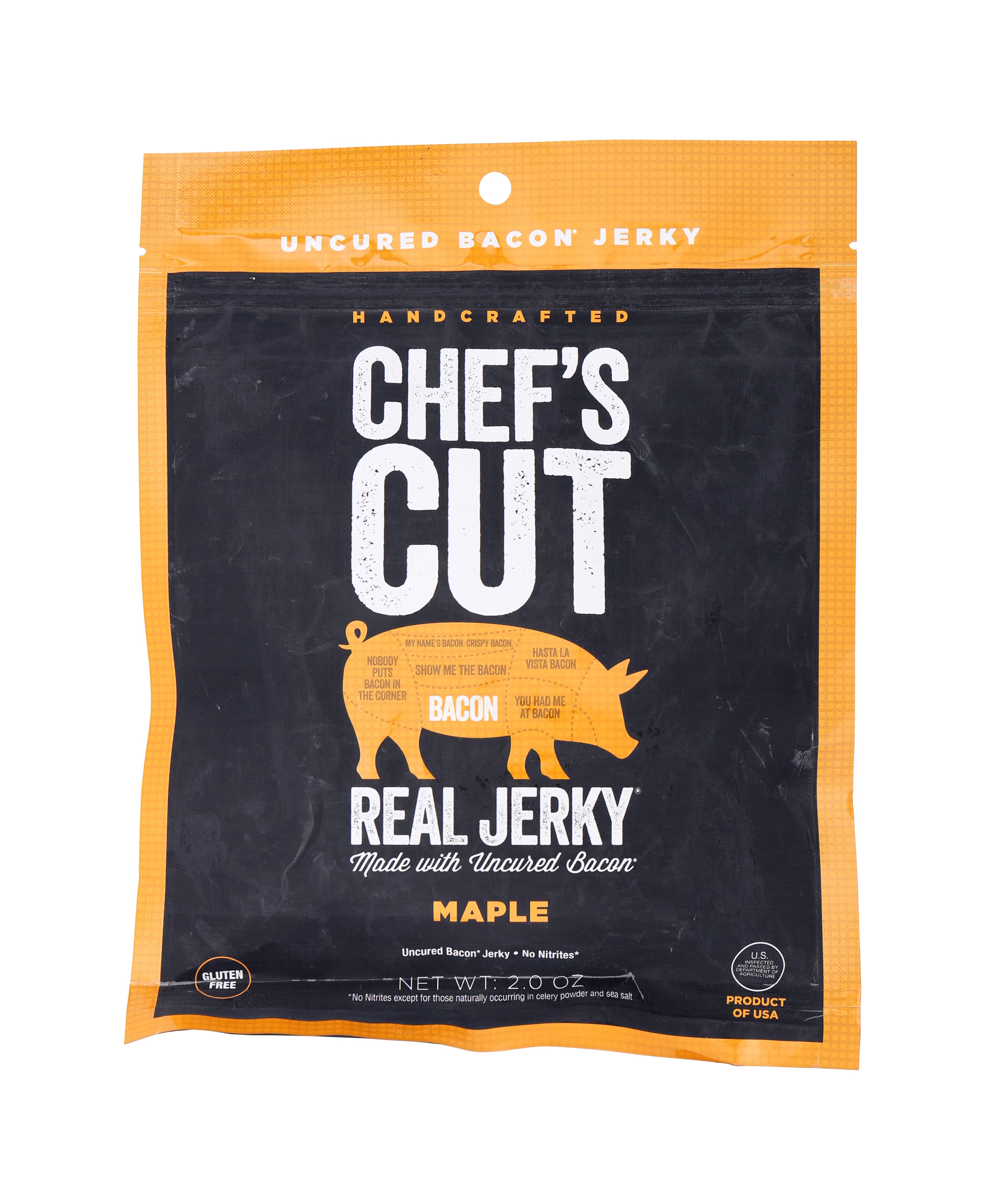 Chef's Cut Jerky Bacon - Maple