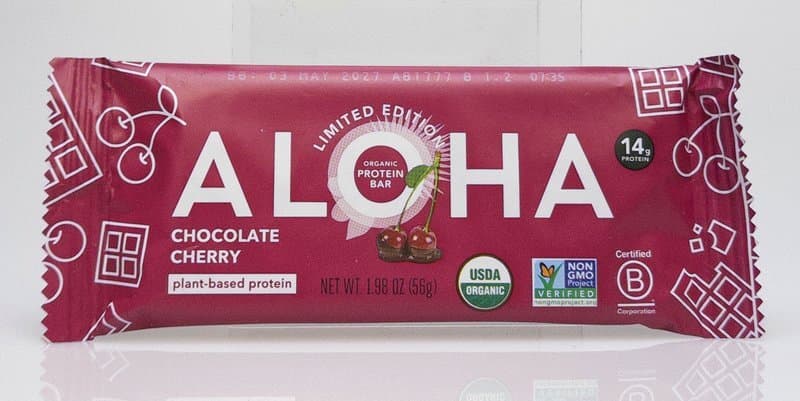 ALOHA Chocolate Cherry Organic Protein Bar