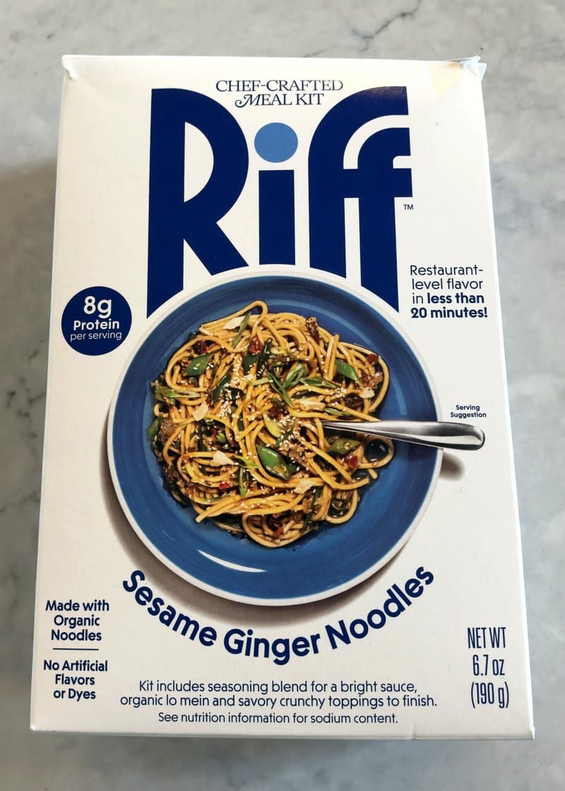 Riff Sesame Ginger Noodles