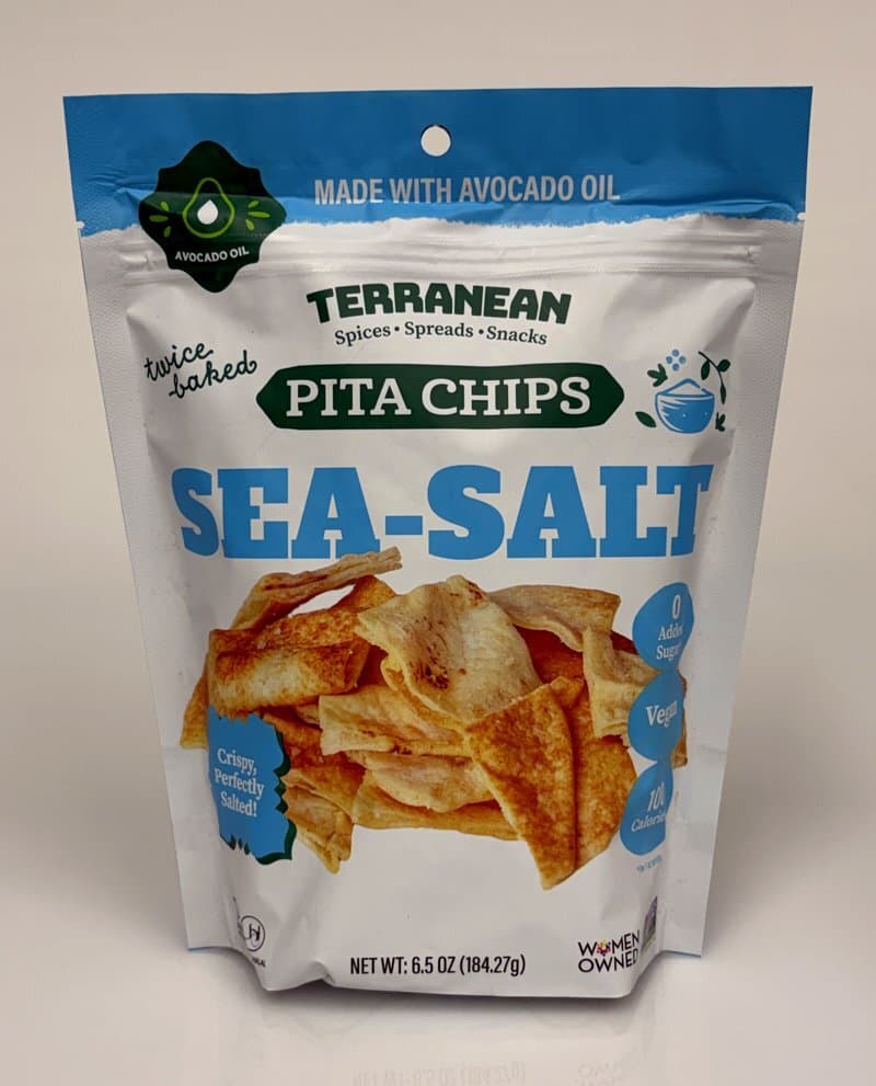 Terranean Pita Chips Sea-Salt