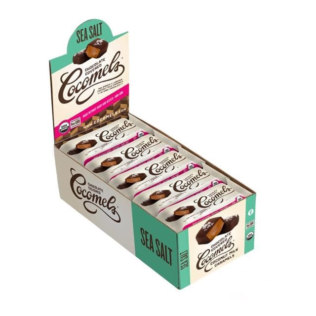 Cocomels Chocolate-Covered Sea Salt Squares