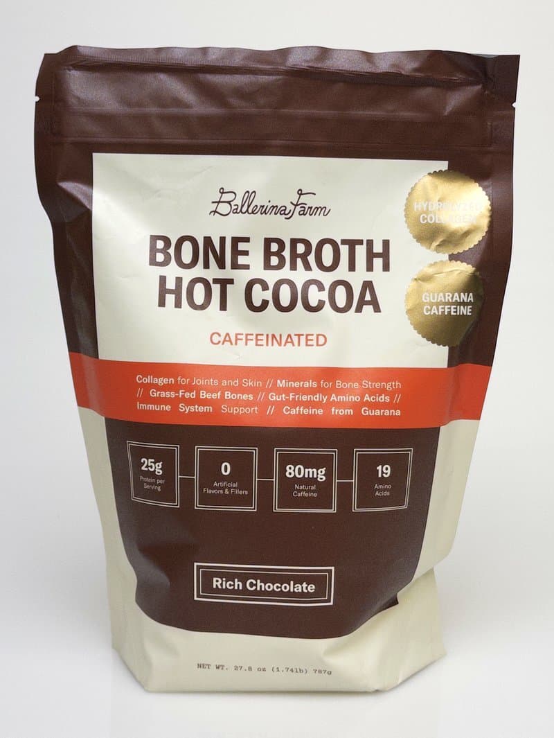 Ballerina Farm Caffeinated Bone Broth Hot Cocoa - Rich Chocolate