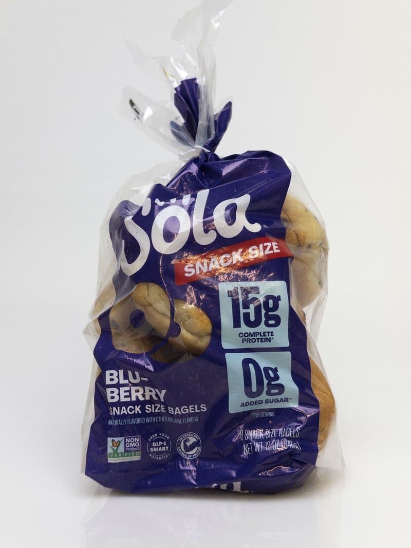 Sola Blu-Berry Snack Size Bagels