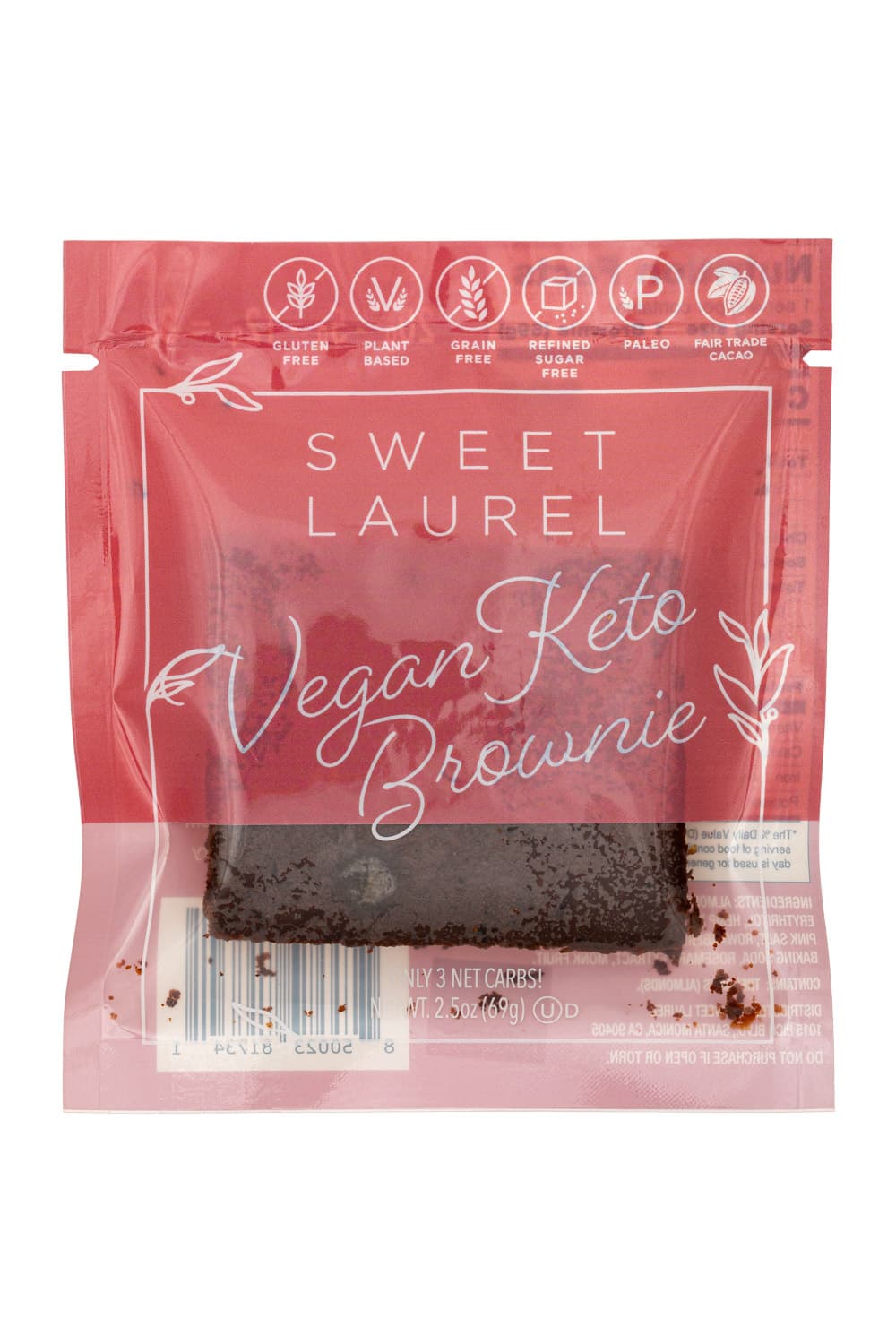 Sweet Laurel Vegan Keto Brownie