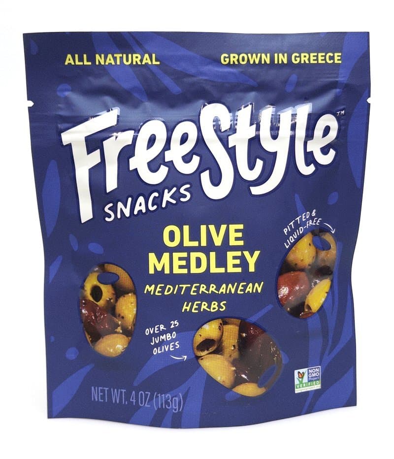 Freestyle Snacks Olive Medley Mediterranean Herbs
