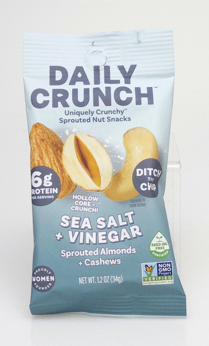 Daily Crunch Sea Salt + Vinegar Sprouted Almonds + Cashews