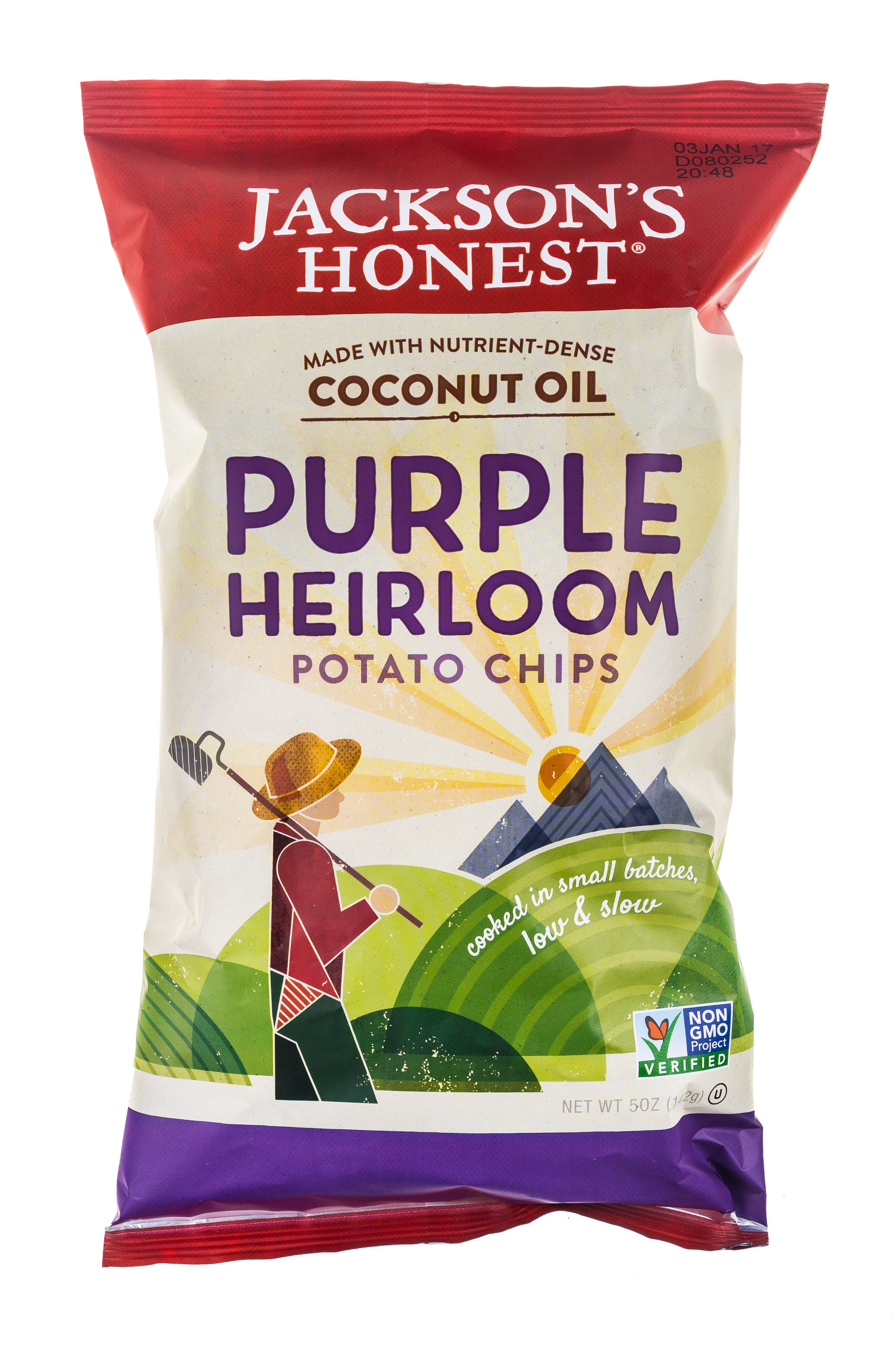 Jackson's  Purple Heirloom Potato Chips