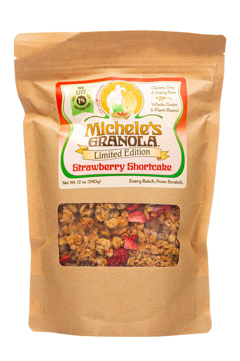Michele's Granola Strawberry Shortcake