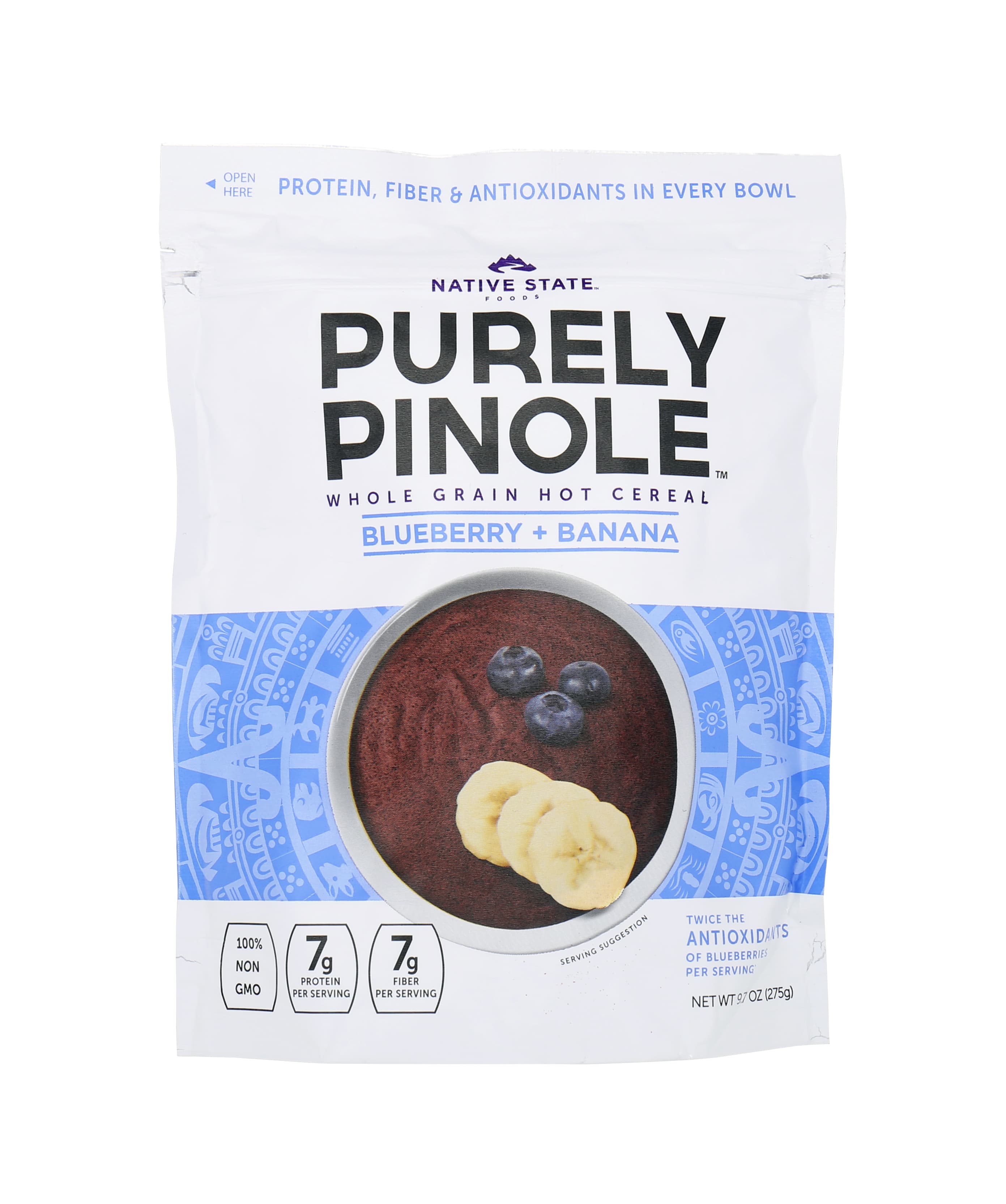 Native State Foods Pinole Breakfast Blend - Blueberry & Banana