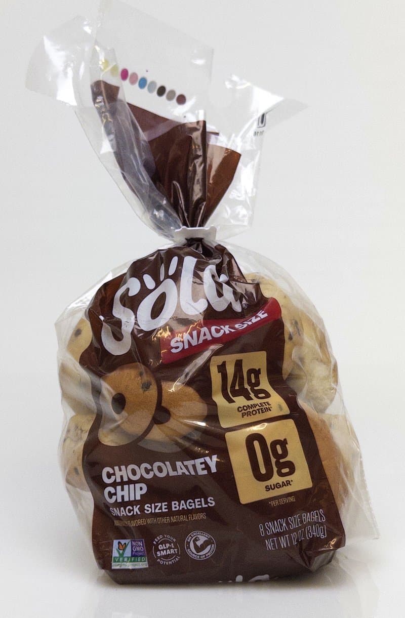 Sola Chocolatey Chip Snack Size Bagels