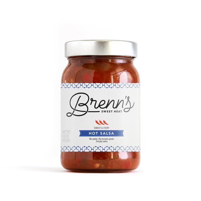 Brenn's Salsa Brenn's Hot Salsa 6/16oz