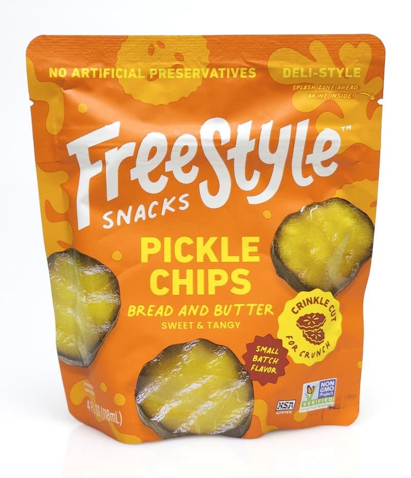 Freestyle Snacks Bread and Butter Pickle Chips – Sweet & Tangy