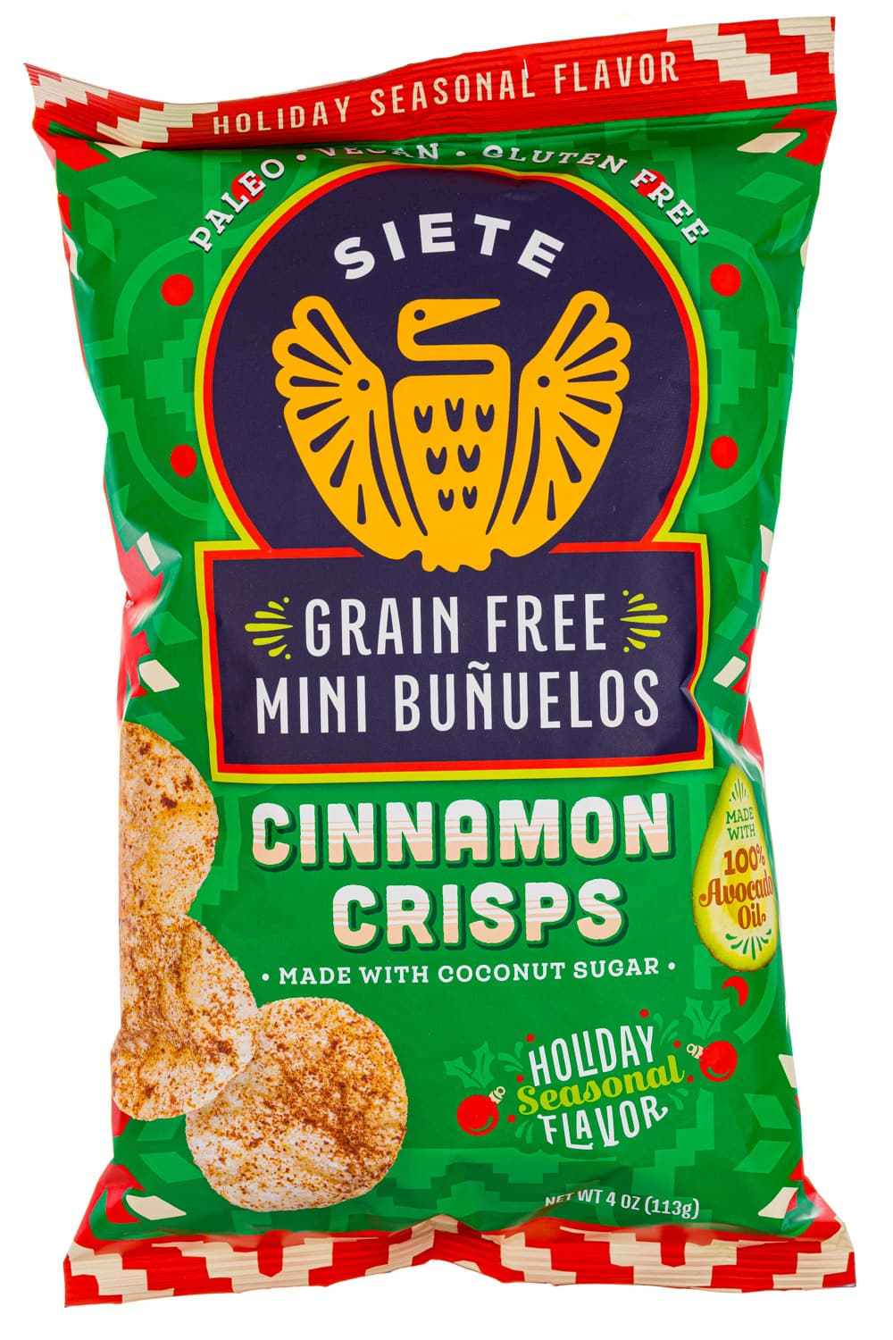 Siete Foods Cinnamon Crisps