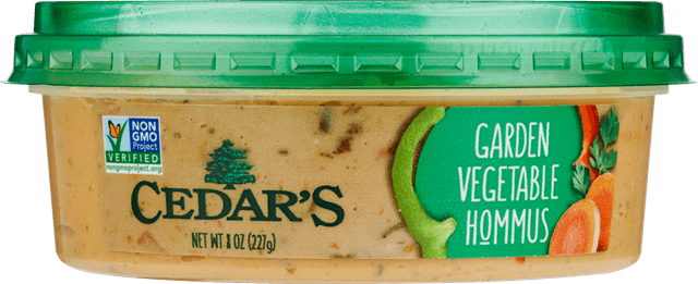 Cedar's Garden Vegetable Hommus 8oz