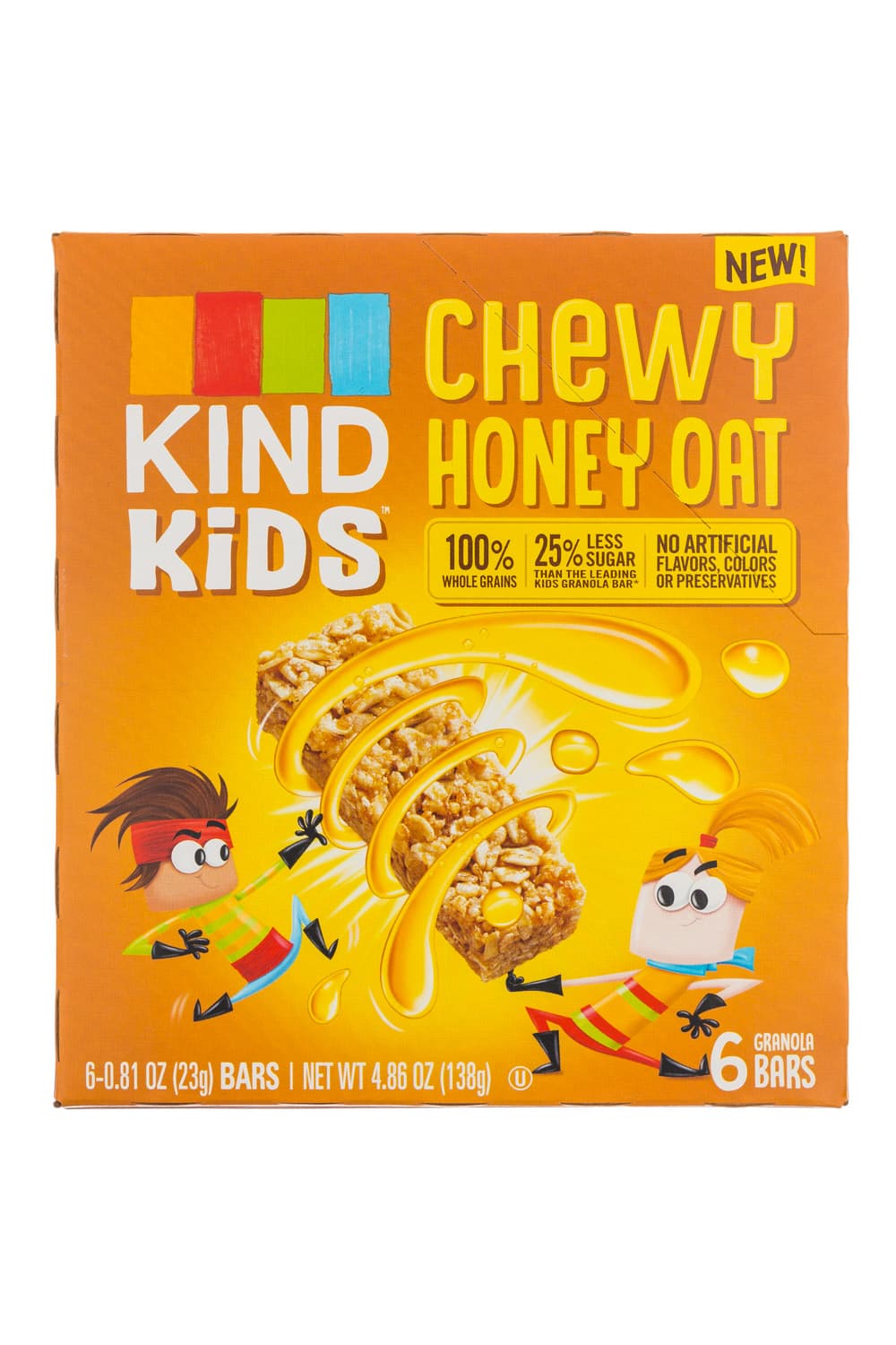 KIND Snacks Chewy Honey Oat