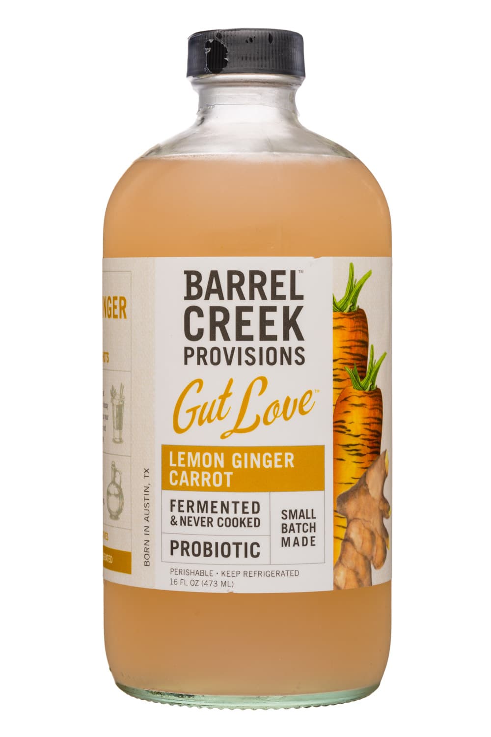 Barrel Creek Provisions Lemon Ginger Carrot Gut Love