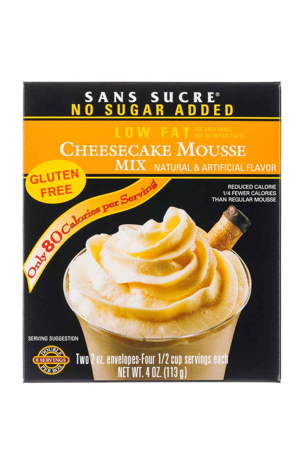 Sans Sucre Low Fat: Cheesecake Mousse