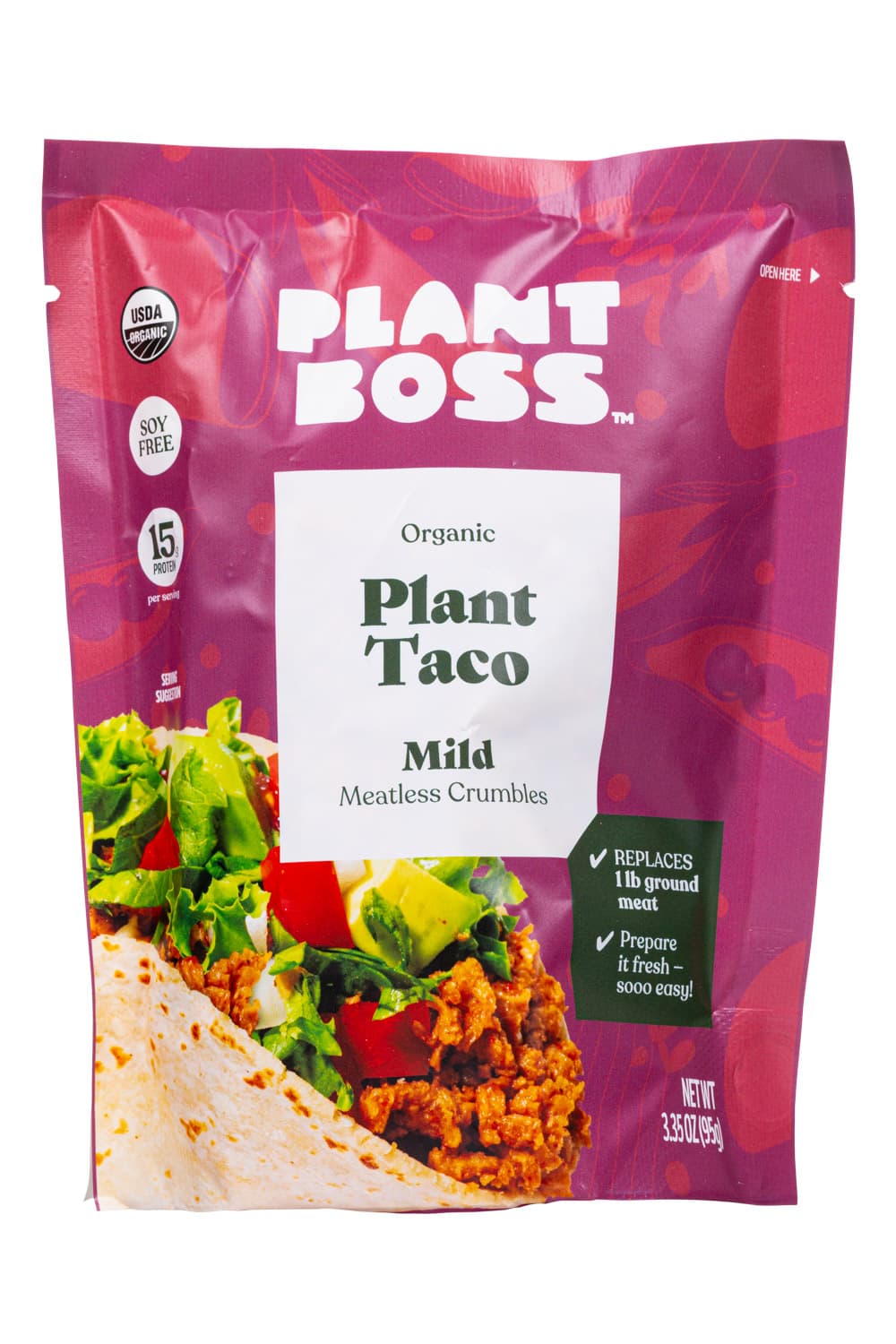 Plant Boss Mild Meatless Crumbles