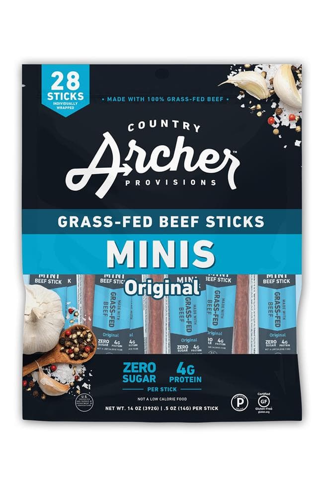 Country Archer Provisions Original Mini Beef Sticks 28-pack