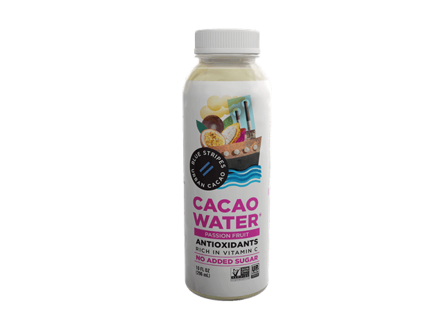 Blue Stripes Urban Cacao Cacao Water - Passion Fruit