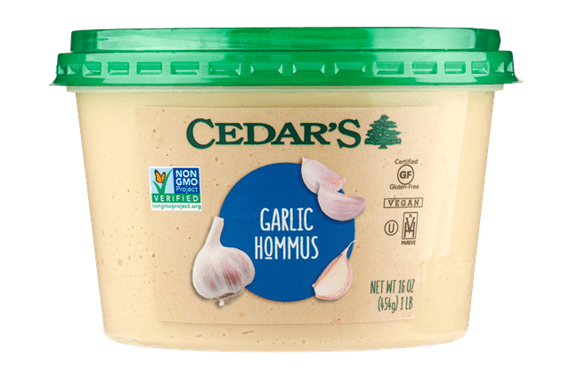 Cedar's Garlic Hommus 16oz