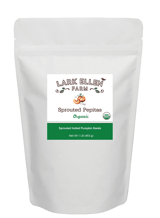Lark Ellen Farm - Organic Sprouted Grain Free & Gluten Free Granola, Snacks & Cereal Organic Sprouted Pepitas