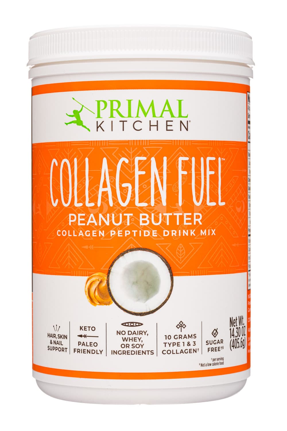Primal Kitchen Peanut Butter - Collagen Peptide Drink Mix