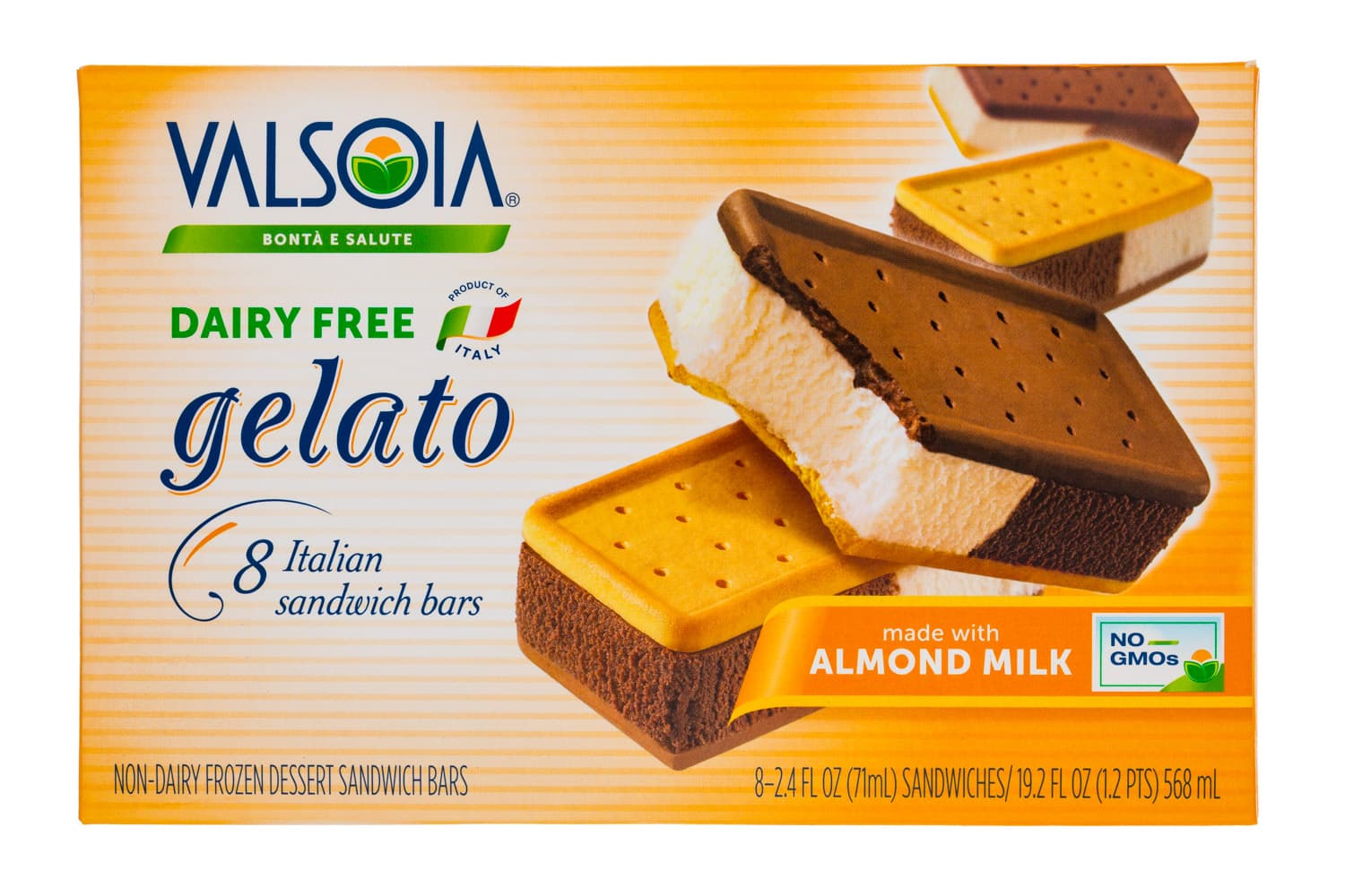 Valsoia 8 Italian Sandwich Bars