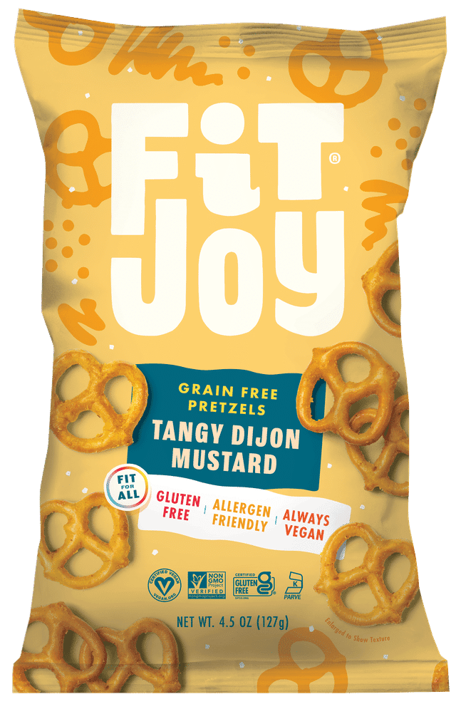 FitJoy FitJoy Grain Free Tangy Dijon Mustard Pretzel Twists