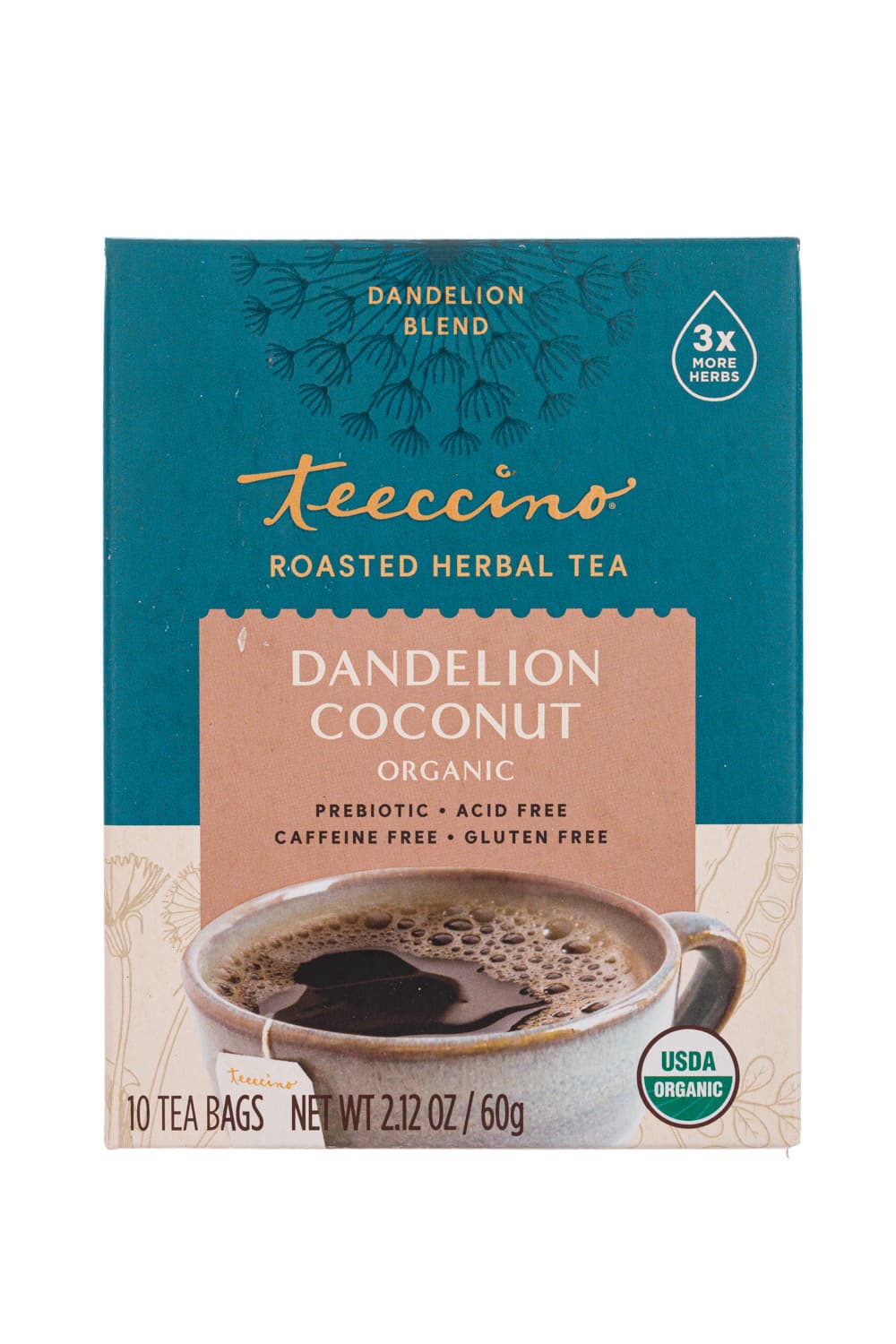 Teeccino Dandelion Coconut