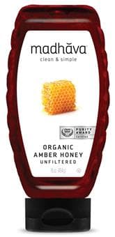 Madhava Organic Amber Honey
