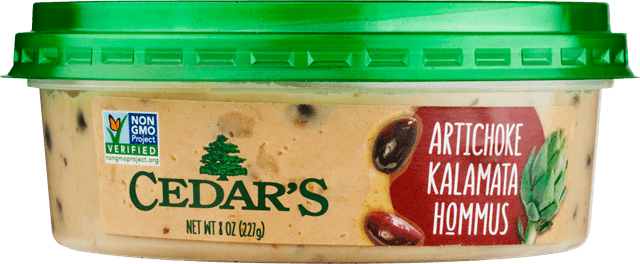 Cedar's Artichoke Kalamata Hommus 8oz