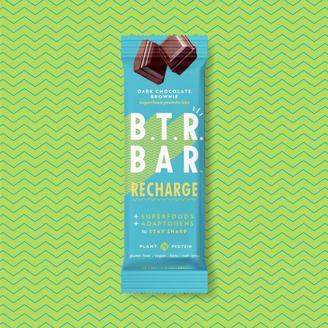 B.T.R. NATION Dark Chocolate Brownie RECHARGE Bar