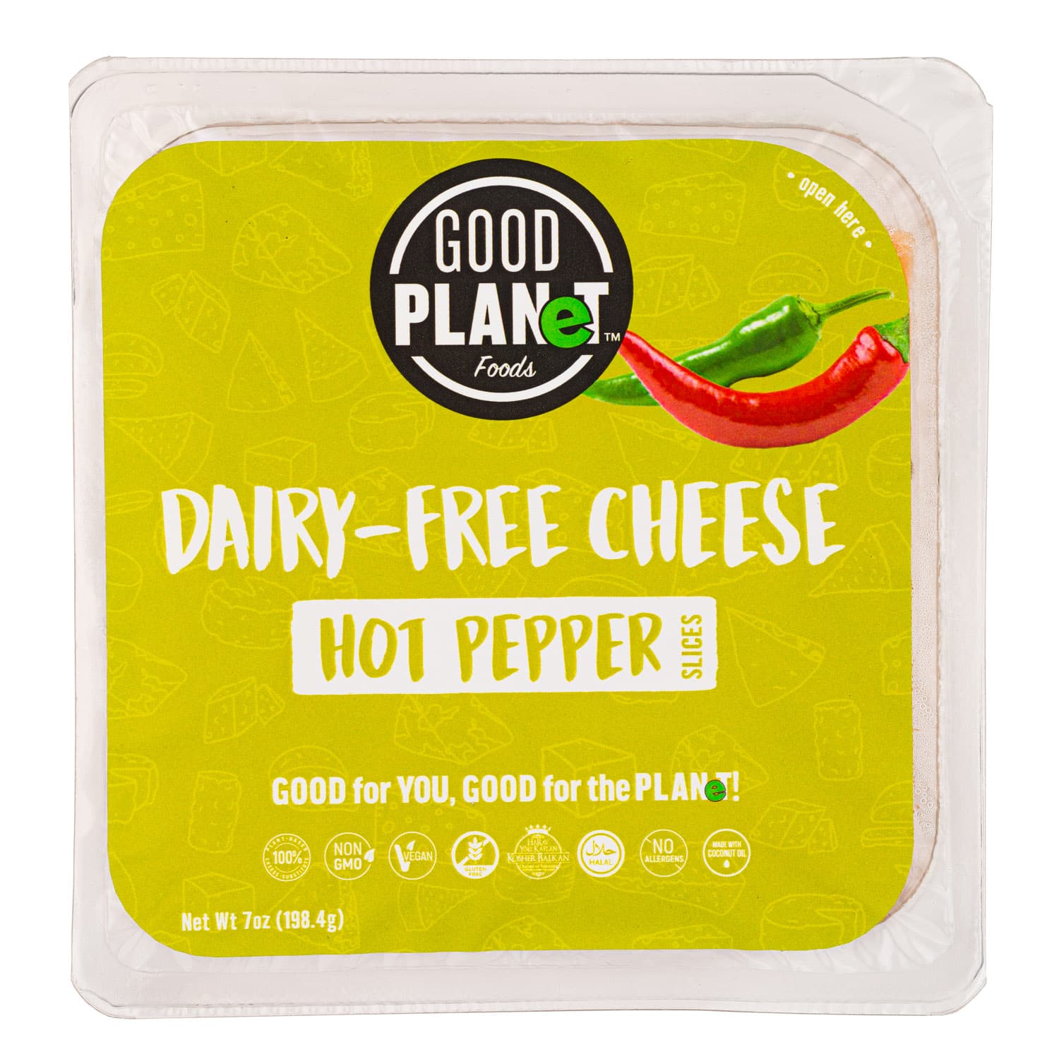 Good Planet Foods Hot Pepper Slices