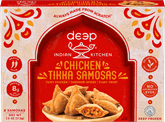 Deep Indian Kitchen Chicken Tikka Samosas