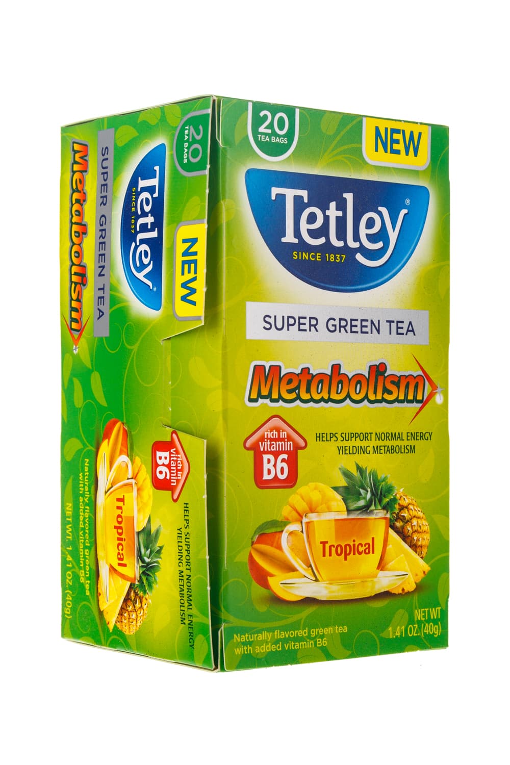 Tetley Super Green Tea: Metabolism