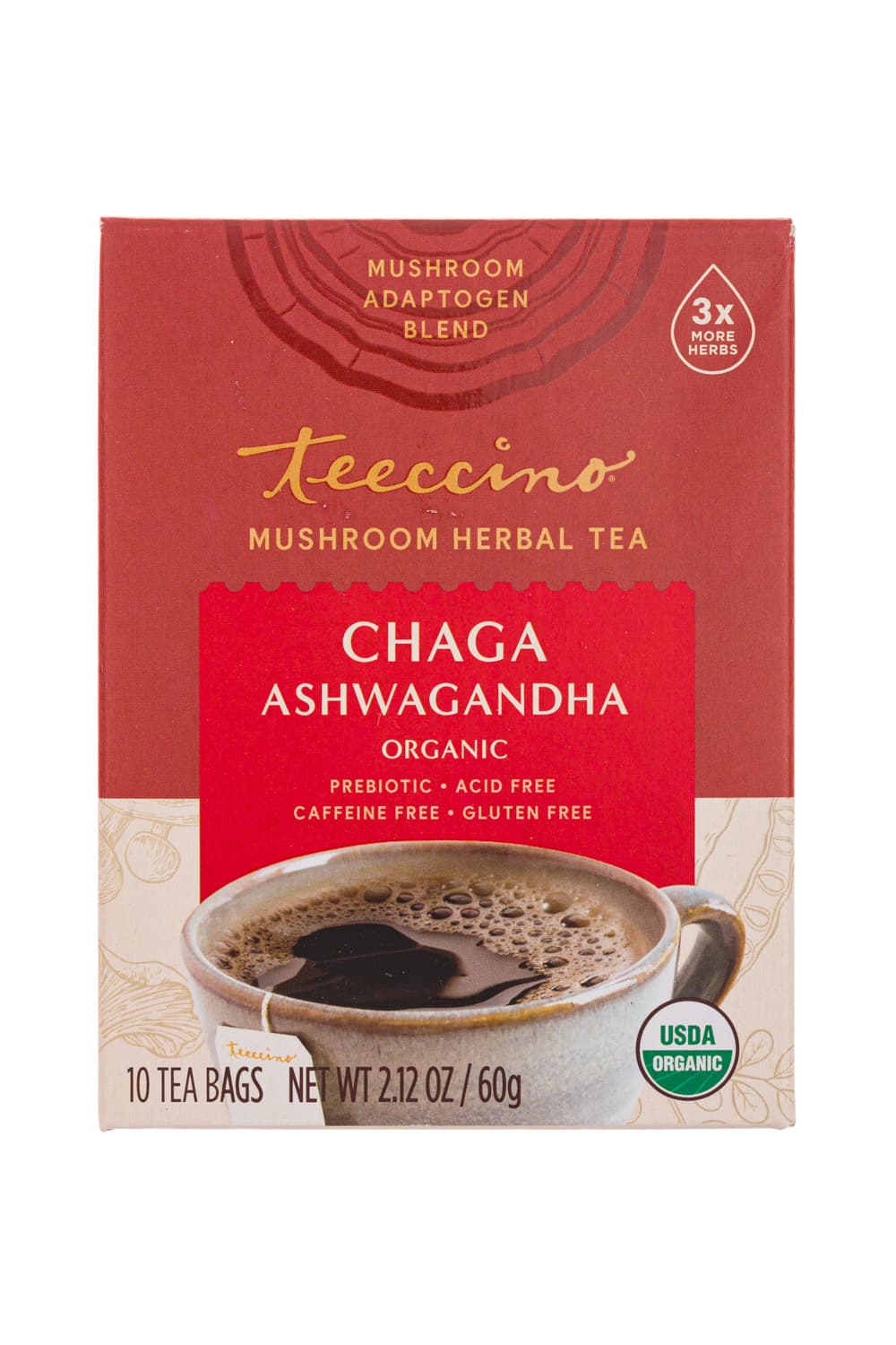 Teeccino Chaga Ashwagandha