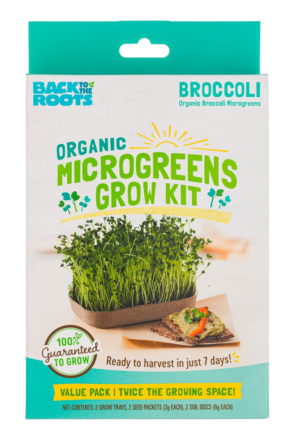 Back to the Roots Broccoli: Organic Broccoli Microgreens