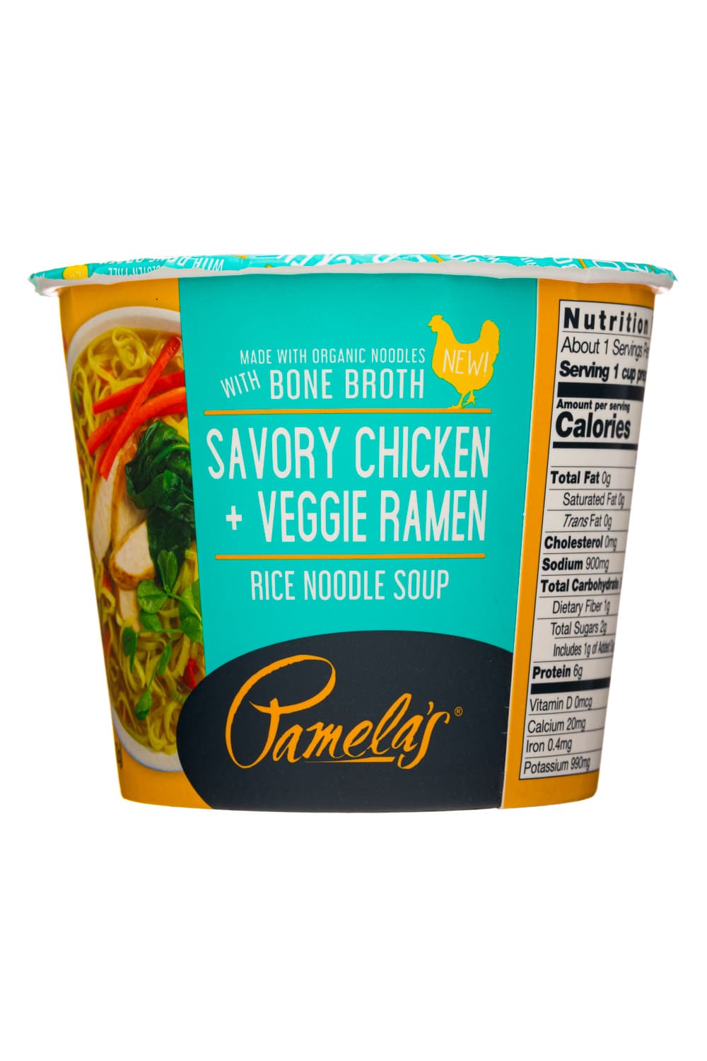 Pamela's Savory Chicken + Veggie Ramen